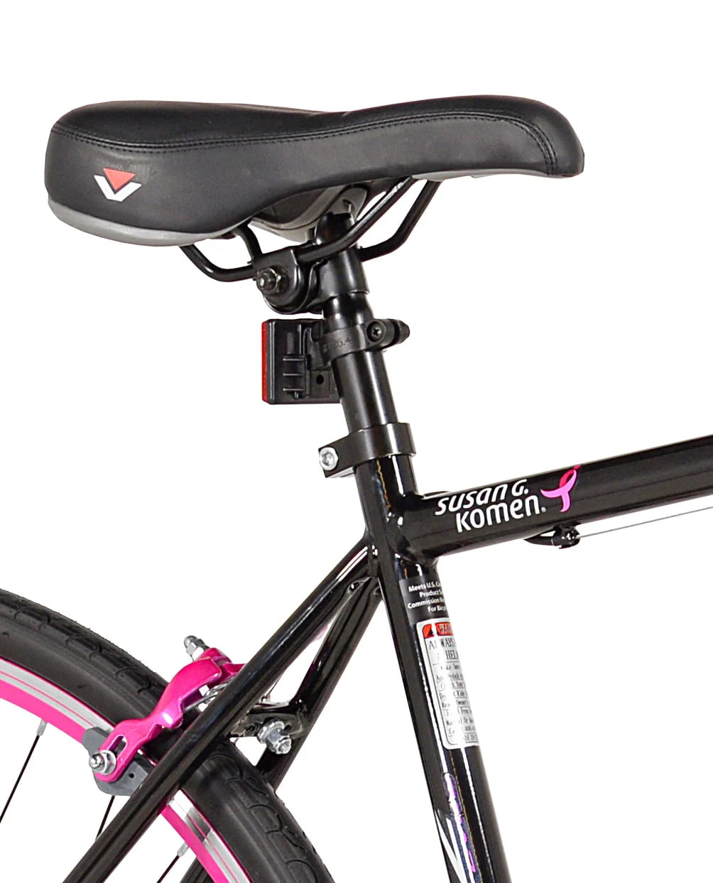Susan G. Komen 700c Courage Road Women'S Bike, Pink and Black